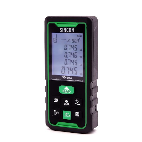 신콘 SD-50G 경사계내장 녹색 그린포인트 레이저거리측정기 50미터
